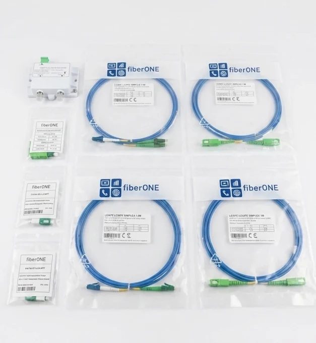 Glasfaser- & Koax-Anschluss Set